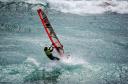 red windsurf
